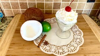 Blanc Mangé  Authentic Blanc Mangé recipe  Great thanksgiving dessert idea 🇭🇹 [upl. by Azaria]