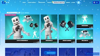 Marshmello REGRESA a la tienda de Fortnite 😍😱 [upl. by Htabmas]