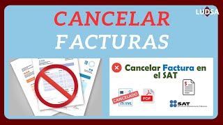 COMO CANCELAS UNA FACTURA [upl. by Minardi]