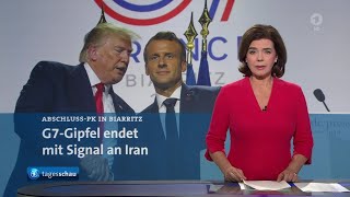 tagesschau 2000 Uhr 26082019 [upl. by Finbur]