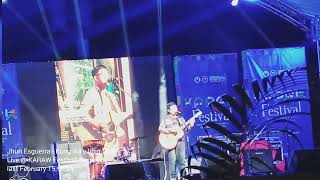 Jhun Esguerra  Kung Ikay Iibig Muli  Live  KARAW Arts Festival Naga City [upl. by Silvanus204]