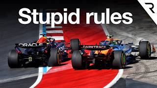 How stupid F1 rules ruined brilliant Verstappen Norris battle [upl. by Rik]