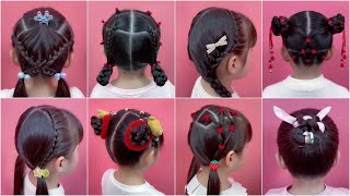 Adorable Ponytail and Braid Hairstyles Tutorial  Easy Steps for Stunning Looks [upl. by Iraj]