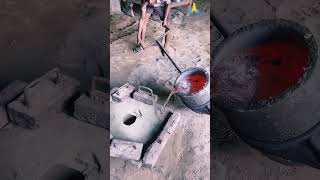 Steel Making Easytrick Viral Shrot BahalVlogs Ytshorts [upl. by Nohsreg]