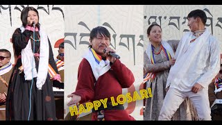 LOSAR CONCERT AT LEH CITY  Semtser Tsering [upl. by Ymmik903]