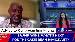 Crucial Advice for Caribbean Immigrants During the Trump Presidency  Irwine Clare Interview Clip [upl. by Etnuad]