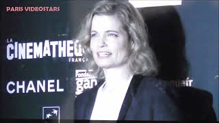 Sarah Biasini fille de Romy Schneider et Costa Gavras à la Cinémathèque de Paris le 14 mars 2022 [upl. by Lleksah]