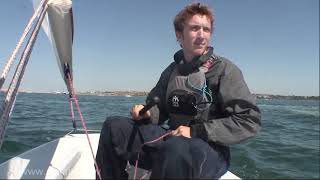 How to Sail  Your first sail Single handed boat [upl. by Bible]