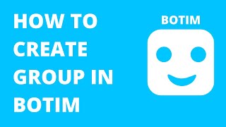 HOW TO CREATE GROUP IN BOTIM [upl. by Gerta408]