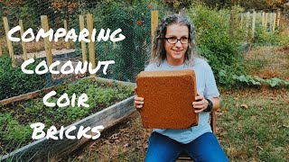 Coconut Coir Brick Comparison [upl. by Arit]