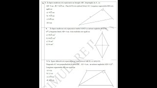 Simulare evaluare naţională matematică ISJ Ilfov  noiembrie 2023  Subiectele I şi II [upl. by Aneles149]