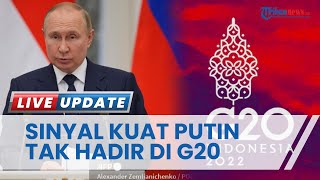 Telepon Jokowi Putin Isyaratkan Tak Bisa Hadir ke KTT G20 di Bali [upl. by Ahtram]