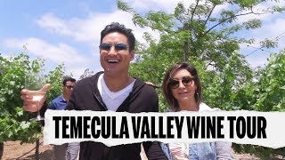 VLOG  TEMECULA VALLEY WINE COUNTRY TOUR [upl. by Nuahsed122]