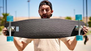 THE FIRST 3D PRINTED CARBON FIBER SKATEBOARD [upl. by Minoru464]