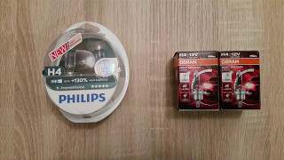 Philips Xtreme Vision 130 vs Osram Night Breaker Laser 130 [upl. by Itirp]