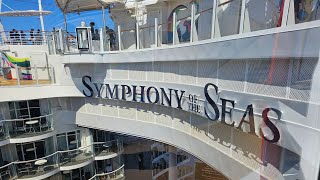 Symphony of the Seas Royal Caribbean Western Mediterranean  August 2023 [upl. by Ellenij]