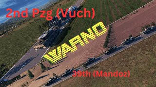 Warno Ranked 2nd Pzg vs 39th Mandoz  A real slugfest [upl. by Tavi]