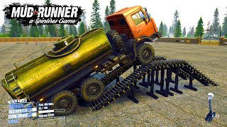 EXTREME SUSPENSION TEST of the 6x6 KAMAZ TRUCK [upl. by Tedmund]