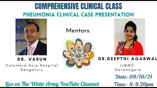 PNEUMONIA Clinical case presentation [upl. by Essyla]