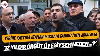 Yerine kayyum atanan Ovacık Belediye Başkanı Mustafa Sarıgülden çok sert tepki quotBU KİŞİ HIRSIZDIRquot [upl. by Ehudd]