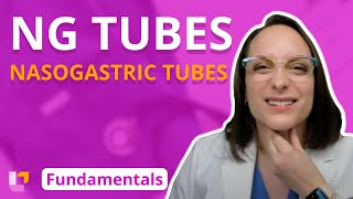 Nasogastric NG Tubes  Fundamentals of Nursing  Practice amp Skills  LevelUpRN [upl. by Gamal]