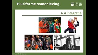 Pluriforme samenleving Integratie [upl. by Ciredor]