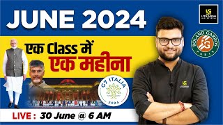 Current Affairs 2024  June Month Current Affairs Revision  Impt Questions By Kumar Gaurav Sir [upl. by Kary452]