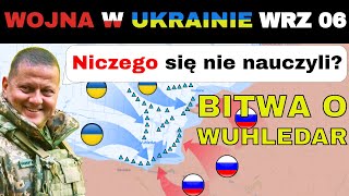 06 WRZ Najsilniejszy Ukraiński Bastion VS Rosyjskie Fale Mięsa Armatniego  Wojna w Ukrainie [upl. by Hamnet]