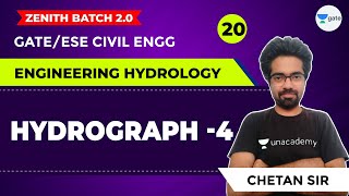 Hydrograph  4  Lec 20  Engineering Hydrology  GATEESE Civil Engineering Exam  Chetan Sir [upl. by Elton909]