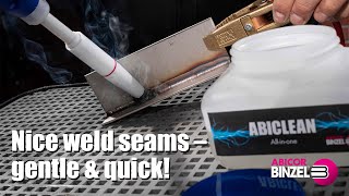 Weld seam cleaning and stainless steel passivation in 4 steps [upl. by Luap132]