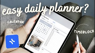 How to create a DAILY Planner with xTiles  free template amp tutorial  Notion Alternative [upl. by Naihr]