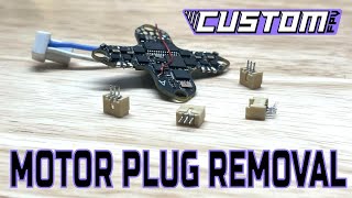 Tiny Whoop Quick Tip Removing Motor Plugs  CustomFPV [upl. by Liatrice972]