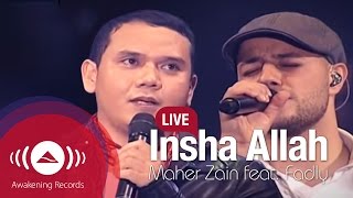 Maher Zain feat Fadly quotPadiquot  Insha Allah Live [upl. by Enirehs928]