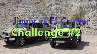 Suzuki Jimny vs Toyota FJ Cruiser by Explorer UAEOffroad [upl. by Myca]