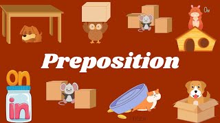 Preposition  preposition for kids preposition for grade 1 English grammar  kids world [upl. by Sigler]