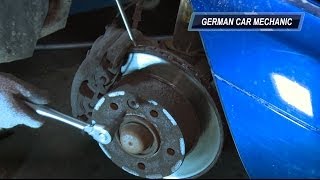 MERCEDES SPRINTER  Замена тормозных колодок и дисков How to Replace Disc Brakes [upl. by Tucky886]