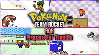 Pokémon Team Rocket ROR Prepare For Trouble Hack Rom GBC Juega como Jessie o James Rival Red y Mas [upl. by Eustatius299]