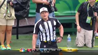 Ed Hochuli Yes there are penalties in the Pro Bowl [upl. by Shetrit]