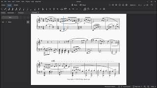 Farewell Revised  MuseScore 4 Muse Sounds Solo Piano Test [upl. by Saoj]