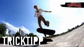 How to 360 Flip  einfach und schnell Skateboard Tricks lernen deutschgerman [upl. by Scammon]