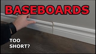 How To Splice Baseboard Trim  Scarf Joint  Pro Tips [upl. by Shane]