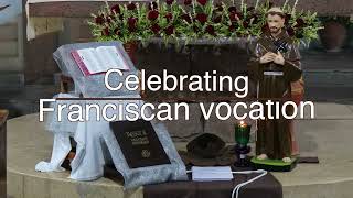 Celebrating Franciscan VocationOFM Franciscans India Joyful Friars [upl. by Akins]