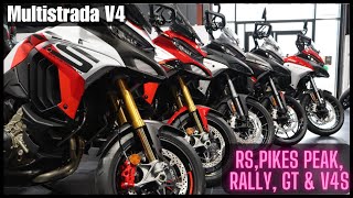 Ducati Multistrada V4S RS Pikes Peak Rally amp GTWhat one is for you [upl. by Fernandes]