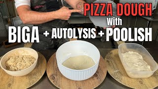 Biga  Autolysis  Poolish in 1 Pizza Dough and this Happened [upl. by Umberto]