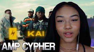 baddie reacts to AMP CYPHER 2024 [upl. by Nnylram]