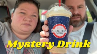 We Tried Scooter’s Coffee Mystery Drink What is this coffee couplesvlog scooters [upl. by Eibur649]