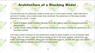 Stacking Ensemble in Python [upl. by Bibah]