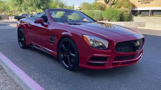 2015 Mercedes Benz SL550 Convertible Lorinser Package [upl. by Yelekalb282]