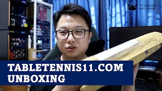 Tabletennis11com Unboxing  Stiga Clipper Cybershape  Hurricane 3  Grass Dtecs [upl. by Haelam]