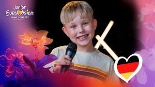 Bjarne  Save The Best For Us Full song  Germany 🇩🇪 Junior Eurovision 2024 [upl. by Starr]